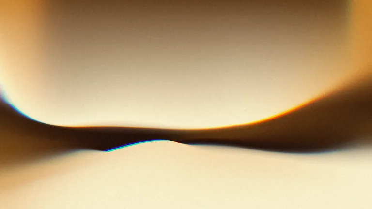 Amber Fold: Amber tones with gently shifted ribbon folds.