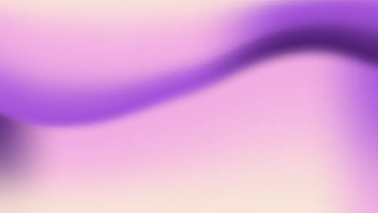 Orchid Break: A violet seam turns through pink and pale orchid.