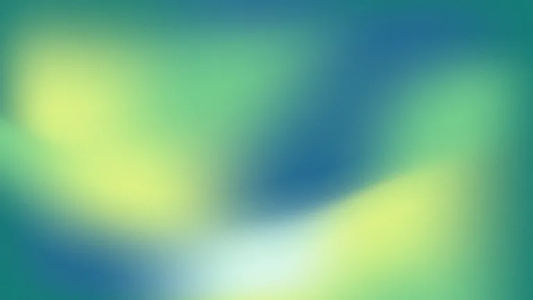 Lime Inlet: Lime, jade, and blue-green fields meet in an irregular inlet.